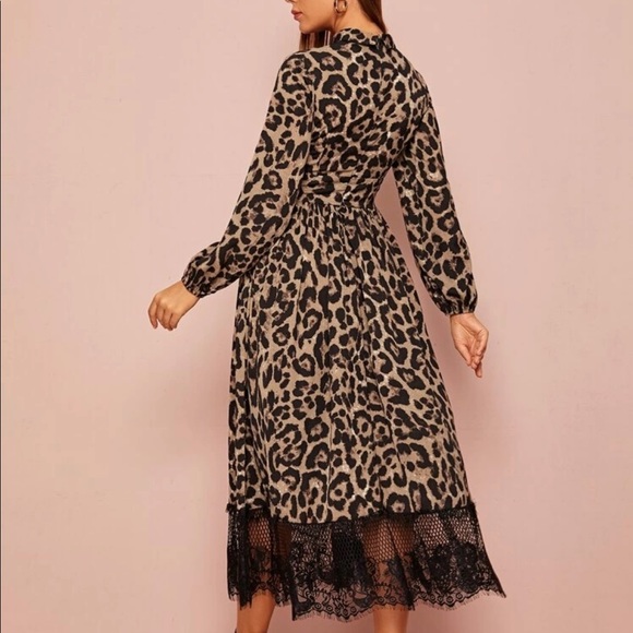 Leopard print maxi dress - Picture 3 of 4